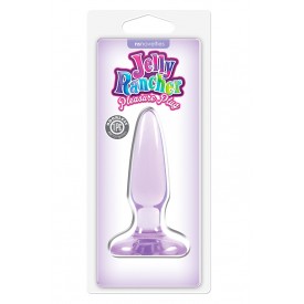 Фиолетовая анальная мини-пробка Jelly Rancher Pleasure Plug Mini - 8,1 см.